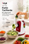 Qcv-326 5 in 1 Automatic Chopper- Grater- Slicing Machine - 3