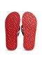 Men's Logo Printed Comfortable Sole Flip-Flops Navy Blue Slippers - 6