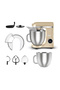 Mastermaid Chef Ultra D2000 Dijital Ekranlı Hamur Yoğurma Makinesi Mineral Gold 7L