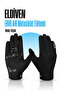 Nukro Ervo Air Black Summer Motorcycle Gloves En 13594 Compliant Protected - 2