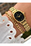 Yellow steel band women's watch fm88091a-b2 functions active waterproof gift packaged - 2