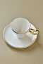 Bellamore 2-Person Heart Detailed Coffee Cup 80 ml - 4