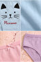 Girl's Animal Printed 5-Piece Slip Panties - 2