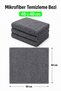 3 Pcs Microfiber Cloth Set Car Wash Auto Application Cleaning Cloth 40X40 cm - 6