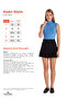 Women's Regular Fit Classic Cut Viscose Fabric Turtleneck Zero Sleeve Blue Blouse - 2
