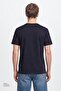 Men's Navy Blue T-Shirt W2610068410 - 5