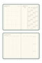Charm Attachable 2026-2027 A5 Linen Academic Weekly Planner 16 Months - Green - 12