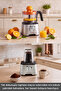 Mastermaid Power Max 12 in 1 Food Processor Gray 2500W - 9