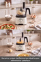Mastermaid Power Max 12 in 1 Food Processor White 2500W - 12