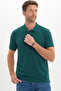 Men's Slim Fit Premium Series 100% Cotton Soft Textured Mercerized Khaki Polo Collar T-Shirt - 3