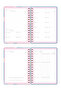 2026-2027 A5 Spiral-Bound Colorful Academic Planner with 16-Month Motivational Pages - Collage - 9