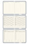 Charm Attachable 2026-2027 Weekly Academic Vertical Agenda Navy Blue - 18X20 cm - 10