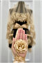 Gold Bridal Veil Set, Sparkling Glass Bead Printed, Henna Night Veil Set 6 Pieces - 4