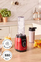 Blendfit Go Personal Kişisel Smoothie Blender Çift Hazne Kırmızı 600ml & 400 ml - 3