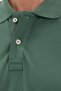 Men's Slim Fit Premium Series 100% Cotton Soft Textured Mercerized Green Polo Collar T-Shirt - 5