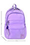 Water Repellent Anti-Sweat Fabric Cover Multi-Compartment High School and Middle School Unisex Backpack Daily Special Fabric - 2