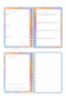 2026-2027 A5 Spiral-Bound Colorful Academic Planner with 16-Month Motivational Pages - Collage - 14