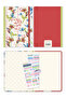 Charm Attachable 2026-2027 A5 Academic Weekly Planner 16 Months - Flowers - 7