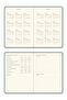 Charm Attachable 2026-2027 A5 Linen Academic Weekly Planner 16 Months - Green - 8