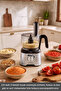 Mastermaid Power Max 12 in 1 Food Processor Gray 2500W - 8