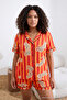 Multi Color Animal Printed Large Size Pajama Set Tbbss26Ai00113 - 2
