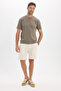 Unisex Regular Fit Comfortable Cut 100% Cotton Crew Neck Stone T-Shirt - 2