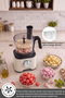 Mastermaid Power Max 12 in 1 Food Processor White 2500W - 5