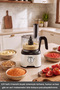 Mastermaid Power Max 12 in 1 Food Processor White 2500W - 10