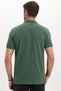 Men's Slim Fit Premium Series 100% Cotton Soft Textured Mercerized Green Polo Collar T-Shirt - 7