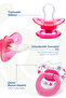 Orthodontic Soft Silicone Tip Pacifier Set of 2 18+ Months Girl - 3