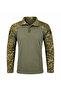 Tsk Camouflage Men's Tactical Kombat T-Shirt - Stretch Fabric Operational Outdoor Hunter T-Shirt
