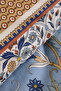 Olmira 100% Cotton Double Duvet Cover Set Blue - 6