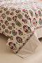 Elvaris 100% Cotton Double Duvet Cover Set Pink - 6