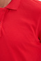 Men's Slim Fit Premium Series 100% Cotton Soft Textured Mercerized Red Polo Collar T-Shirt - 7