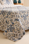 Silvara 100% Cotton Single Duvet Cover Set Blue - 4