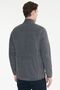 Men's Anthracite-melange Anti-pilling Non-pilling Standard Fit Stand-up Collar Sweatshirt Fleece Jacket - 5