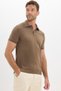 Men's Slim Fit Slim Fit Cotton Knitted Knitwear Mink Polo Neck T-Shirt - 3