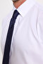 Men's Regular Fit Classic Cut 100% Cotton Ecoteks Certified Non-Ironing Non-Iron White Shirt - 3