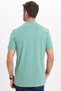 Men's Slim Fit Premium Series 100% Cotton Soft Textured Mercerized Green Polo Collar T-Shirt - 8
