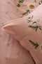 Calivra 100% Cotton Double Duvet Cover Set Powder - 4