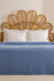 Ardelle Double 100% Cotton Pique Set Blue