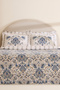 Silvara 100% Cotton Single Duvet Cover Set Blue