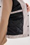Men's Slim Fit Slim Fit Double Pocketed Snap Closure Stone Coat - 8