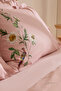Calivra 100% Cotton Double Duvet Cover Set Powder - 6