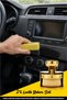 Auto Tire Care Kit |   Tire Shine Sponge and Detail Brush with Gold Container - 4