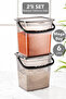 2-Piece Flour and Pulses Container 6 Liters - Platinum Series