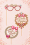 Bride to Be Speech Bubble Banner 10 Pieces 30 cm Bachelorette Bridal Shower Party Photo Accessory - 3