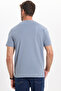 Unisex Regular Fit Comfortable Cut 100% Cotton Crew Neck Gray T-Shirt - 8