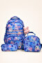 Girl's 3-Piece Elementary School Bag Set School Bag & Thermal Lunch Bag & Pen Holder 1490