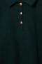 Yeşil Koyu Zümrüt Yeşili Selanik/Triko Görünümlü Regular Kalıp Örme Sweatshirt TBBAW27AO00006 - 8